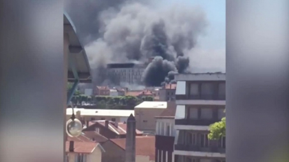 Incendiu intr-un spital din sud-estul Frantei, dupa ce in spalatoria spitalului au avut loc doua explozii