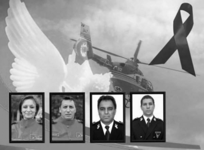 40 de zile de la accidentul aviatic de la Haragas unde patru persoane au murit dupa ce eliopterul SMURD Iasi s-a prabusit