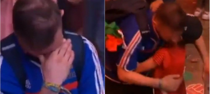 Portughezii l-au gasit pe pustiul de 10 ani care a impresionat o lume intreaga. Cine e copilul care l-a consolat pe un suporter francez - VIDEO