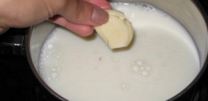 A baut lapte cu usturoi si a slabit 10 kilograme in doua saptamani A baut lapte cu usturoi si a slabit 10 kilograme in doua saptamani