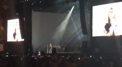Rihanna a facut o atmosfera incendiara pentru zecile de mii de fani din Piata Constitutiei din Bucuresti. Imagini video de la concert 