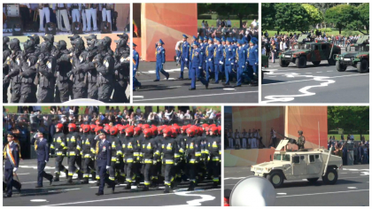 Parada militara in PMAN la care a participat peste 2 mii de militari: tehnica militara, expusa in premiera la Chisinau - GALERIE FOTO