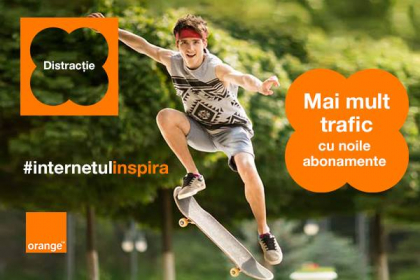 Internetul inspira. La Orange ai mai mult trafic Internet in fiecare Abonament - VIDEO