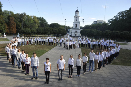 Pregatirile pentru Marsul veteranilor pentru Pace si Mitingul solemn, in scuarul Catedralei - GALERIE FOTO Pregatirile pentru Marsul veteranilor pentru Pace si Mitingul solemn, in scuarul Catedralei - GALERIE FOTO