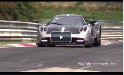 Este una dintre cele mai nebune Pagani-uri. Huayra BC ia cu asalt Nurburgring-ul pentru recordul absolut - VIDEO Este una dintre cele mai nebune Pagani-uri. Huayra BC ia cu asalt Nurburgring-ul pentru recordul absolut - VIDEO