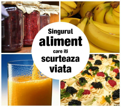 Ne omoara incet, dar sigur! Singurul aliment la care sa renunti ca sa traiesti mai mult