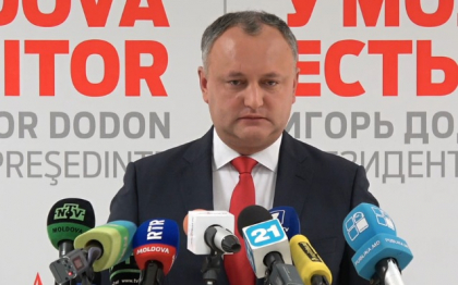 Igor Dodon: "vedeti ce va face presedintele Dodon si nu va face Maia Sandu". Cele 8 prioritati ale socialistului Igor Dodon: "vedeti ce va face presedintele Dodon si nu va face Maia Sandu". Cele 8 prioritati ale socialistului