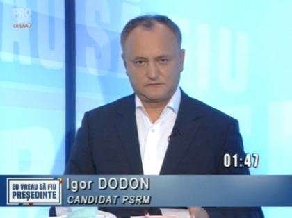 Sandu: "Pot sa va confirm ca am fost la Qatar intr-o deplasare oficiala, cine a platit sa va zica organele competente" Dodon: "nu pot sa va spun cine a platit cursa charter, este o persoana privata"