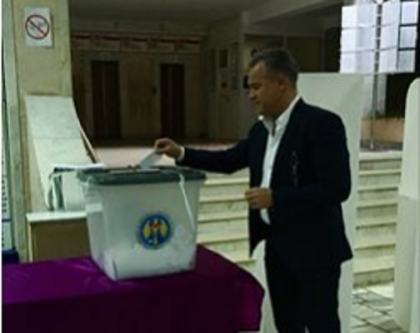 Vlad Plahotniuc si-a ales presedintele: "am votat impotriva demagogiei, impotriva populismului. Moldova are nevoie de un presedinte echilibrat" - FOTO