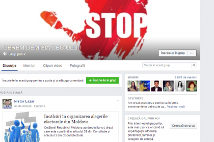 Dupa ce CEC-ul a anuntat ca la mai multe sectii de votare din orasele UE s-au terminat buletine de vot, pe facebook a fost creat un grup: "cerem demisia CEC-ului" Dupa ce CEC-ul a anuntat ca la mai multe sectii de votare din orasele UE s-au terminat buletine de vot, pe facebook a fost creat un grup: "cerem demisia CEC-ului"