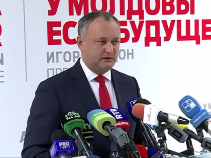 LIVE VIDEO. Presedintele ales Igor Dodon sustine o conferinta de presa LIVE VIDEO. Presedintele ales Igor Dodon sustine o conferinta de presa