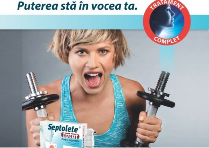 Puterea sta in vocea ta - Septolete Total Â®