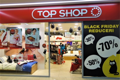 Reduceri pana la -70% la Top Shop, doar de Black Friday! Profita de cele mai bune preturi ale anului 2016, doar pe data de 25 Noiembrie