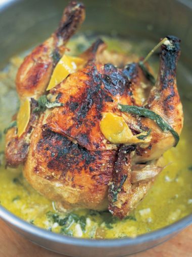 Pui in lapte, o reteta Jamie Oliver
