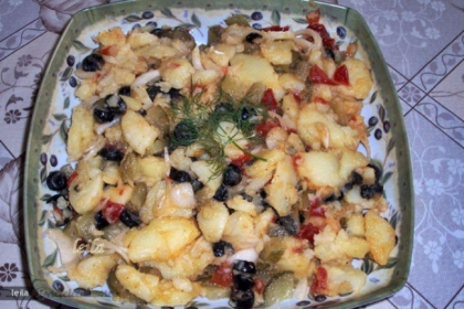 Cea mai delicioasa salata orientala de post Cea mai delicioasa salata orientala de post