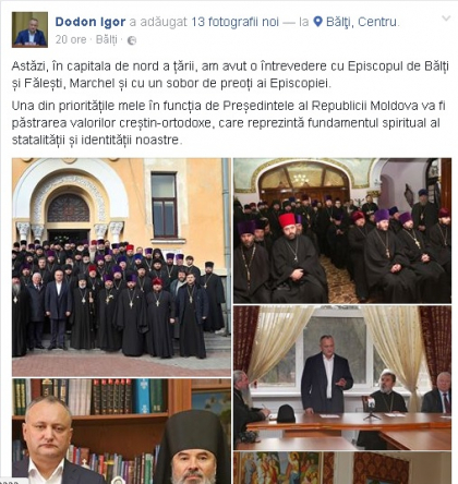 Presedintele ales Igor Dodon face echipa cu Marchel, Episcopul de Balti si Falesti pentru conducerea tarii - GALERIE FOTO Presedintele ales Igor Dodon face echipa cu Marchel, Episcopul de Balti si Falesti pentru conducerea tarii - GALERIE FOTO