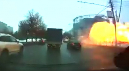 Explozie la o statie de metrou din Moscova. Imagini surprinse de o camera de bord - Cel putin 7 persoane au fost ranite - VIDEO