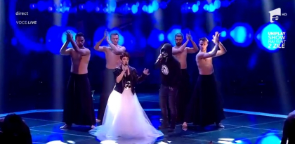 Spectacol exceptional la X Factor Romania. Olga Verbitchi - marea  castigatoare a concursului. A plecat acasa cu 100 000 euro
