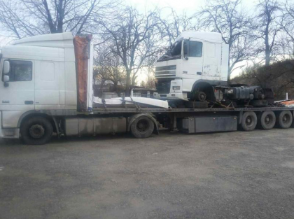 Soferul unui TIR care a creat un accident in lant, in urma caruia a decedat pe loc un copil de 5 ani a fost retinut la vama. Cum s-a intamplat totul - FOTO 
