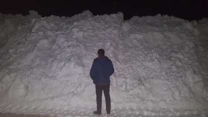 Nu e Antarctida, ci Republica Moldova. In ce regiune stratul de zapada ajunge la 3 metri inaltime. Imagini surprinzatoare