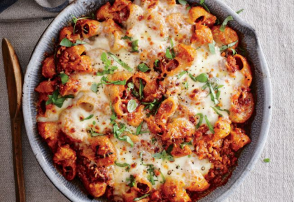 Paste rapide cu carne de vita si mozzarella Paste rapide cu carne de vita si mozzarella