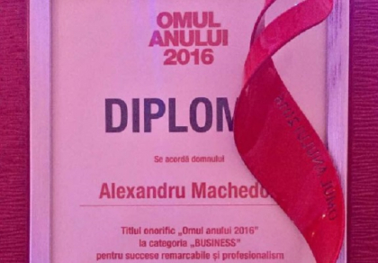 ALEXANDRU MACHEDON - OMUL ANULUI 2016, CATEGORIA BUSINESS IT
