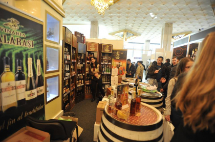 ExpoVin 2017. Sute de exemplare de vinuri straine, dar si moldovenesti, prezente la Palatul Republicii - GALERIE FOTO 