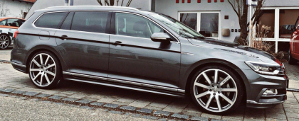 Tuning bomba pentru VW Passat. Masina germana a primit roti pe 20" si 350 CP - FOTO