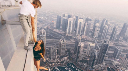 Si-a riscat viata pentru fotografia perfecta. Tanara din Rusia care a facut public pe Instagram un clip realizat in timpul unei sedinte foto, chemata la sectia de politie de catre autoritatile din Dubai