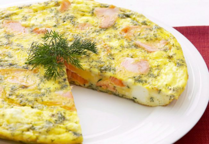 Frittata cu somon afumat si marar, un deliciu pe care sa-l incerci si tu Frittata cu somon afumat si marar, un deliciu pe care sa-l incerci si tu