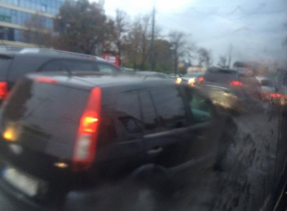 Strazile din capitala pe care trebuie sa le eviti in aceasta dimineata. Pe Vadul lui Voda s-a inregistrat un accident 