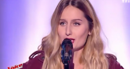 Moldoveanca Lidia Isac, la show-ul "The Voice" din Franta. Interpreta a facut furori si a reusit sa intoarca un scaun - VIDEO
