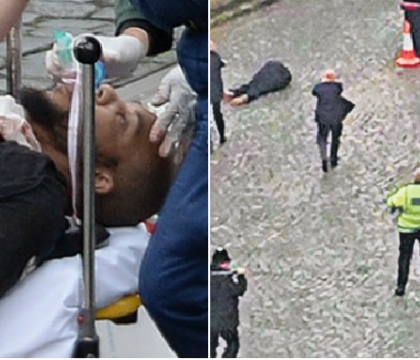 Atacul terorist din Londra. Imagini cu momentul in care a fost impuscat Khalid Masood. A cincea persoana a murit in spital Atacul terorist din Londra. Imagini cu momentul in care a fost impuscat Khalid Masood. A cincea persoana a murit in spital