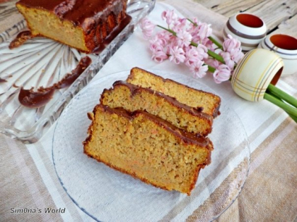 Prajitura Pastita: Un deliciu cu morcovi si glazura de ciocolata Prajitura Pastita: Un deliciu cu morcovi si glazura de ciocolata
