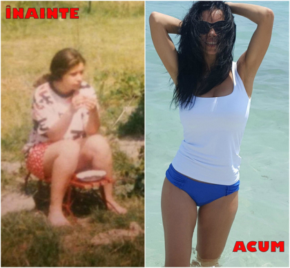 Acum e bomba sexy, dar sa vezi cum arata cand avea 80 de kilograme! "Devenisem aproape rotunda, colegii ma strigau \'bursuc\'