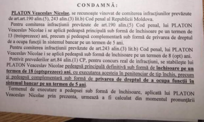Sentinta in dosarul Platon: lista bunurilor puse sub sechestru \\ DOC Sentinta in dosarul Platon: lista bunurilor puse sub sechestru \\ DOC
