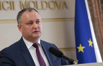 LIVE VIDEO. Presedintele tarii, Igor Dodon, sustine o conferinta de presa, dupa ce sistemul electoral mixt propus de socialisti a fost votat in prima lectura