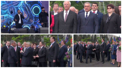 Marsul democratilor a ajuns in PMAN: imediat a inceput concertul organizat de PD. Principalii spectatori - Vlad Plahotniuc si colegii sai de partid - FOTO Marsul democratilor a ajuns in PMAN: imediat a inceput concertul organizat de PD. Principalii spectatori - Vlad Plahotniuc si colegii sai de partid - FOTO