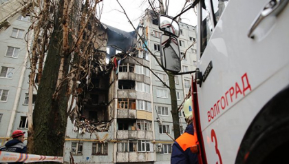 Zeci de apartamente dintr-un bloc de locuit din orasul rus Volgograd, distruse de o explozie: cel putin 2 persoane s-au stins - VIDEO