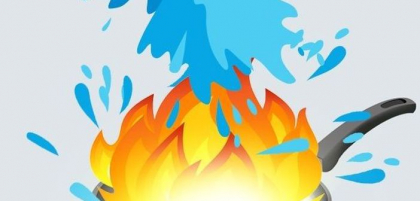 Ti-a luat foc tigaia de pe aragaz? Uite ce NU ai voie sa faci!