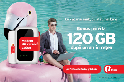 Bucura-te de cel mai generos program de loialitate, cu pana la 120 GB de trafic Internet mobil bonus, dupa 1 an de aflare in reteaua Unite