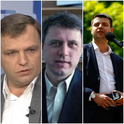Lideri politici la protestele de duminica din fata parlamentului