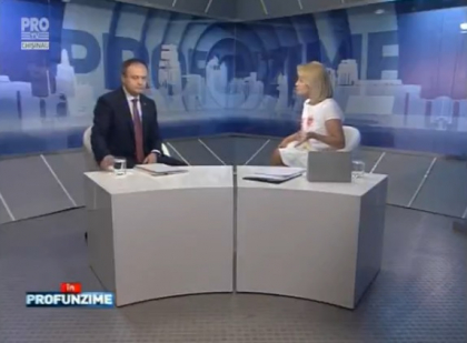 URMARESTE LIVE. Presedintele Parlamentului, Andrian Candu, invitatul Lorenei Bogza, astazi, la emisiunea InPROfunzime