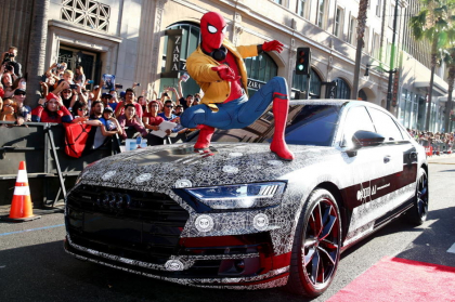 Audi a adus noul A8 la premiera filmului Spider-Man: Homecoming. Cum arata limuzina nemtilor - GALERIE FOTO 
