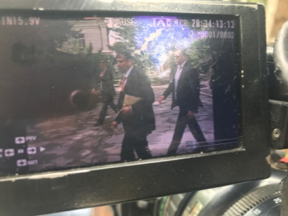 Eliberat din arest pana la pronuntarea unei sentinte definitive, Ilan Sor a ajuns astazi la Primaria din Orhei: "Va merge prin oras in inspectie si va veni la lucru in fiecare zi" - GALERIE FOTO