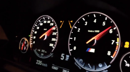 A dat peste cap vitezometrul. VIDEO cu un M6 care circula cu peste 340 km/h! A dat peste cap vitezometrul. VIDEO cu un M6 care circula cu peste 340 km/h!