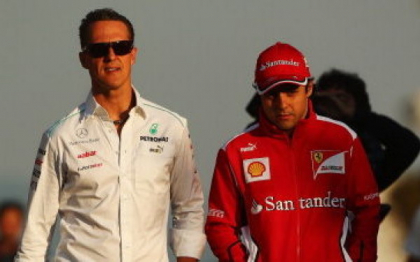 Felipe Massa l-a vizitat la spital pe Michael Schumacher: "Si-a miscat gura. Sunt increzator" Felipe Massa l-a vizitat la spital pe Michael Schumacher: "Si-a miscat gura. Sunt increzator"