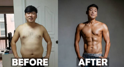 De la un barbat obez, la model, in doar 23 de saptamani. Motivul impresionant pentru care a vrut sa slabeasca