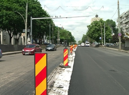Circulatie, oprita pe o portiune de pe bulevardul Stefan cel Mare si Sfant. Cum va merge transportul public
