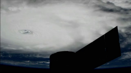 Un nou uragan devastator ameninta SUA. Uraganul Irma, mai puternic, decat Harvey, se vede din cosmos ca un crater urias -VIDEO